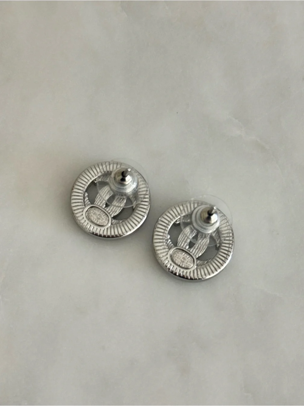 Chanel Diamond Stud Earrings